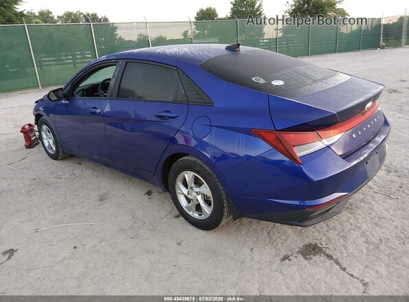 KMHLL4AG4MU213714 2021 HYUNDAI ELANTRA Blue Tył lewy
