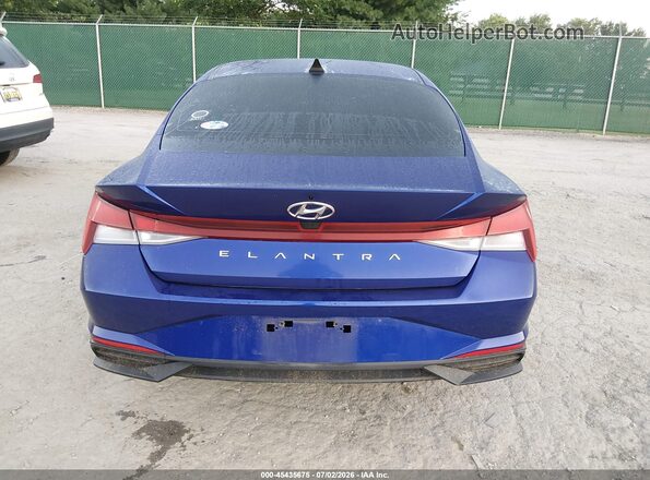 KMHLL4AG4MU213714 2021 HYUNDAI ELANTRA Blue 