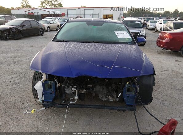 KMHLL4AG4MU213714 2021 HYUNDAI ELANTRA Blue Widok zestawu wskaźników