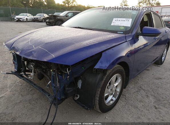 KMHLL4AG4MU213714 2021 HYUNDAI ELANTRA Blue 