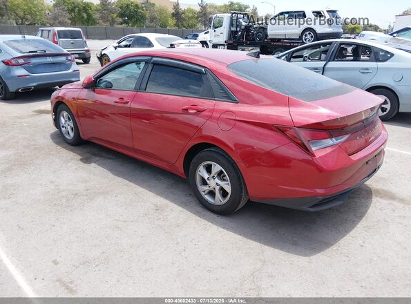 KMHLL4AG4NU349763 2022 HYUNDAI ELANTRA Red Rear left