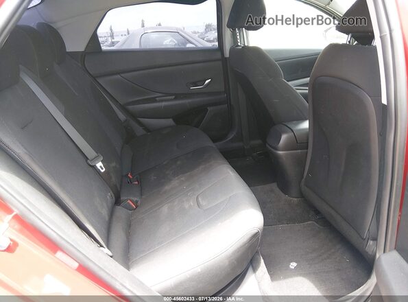 KMHLL4AG4NU349763 2022 HYUNDAI ELANTRA Red VIN sticker view