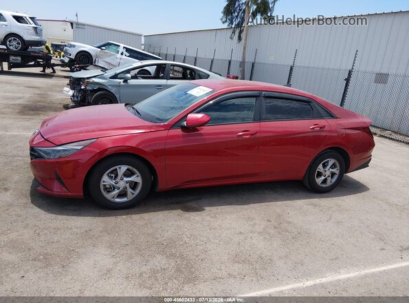 KMHLL4AG4NU349763 2022 HYUNDAI ELANTRA Red 360 interior view