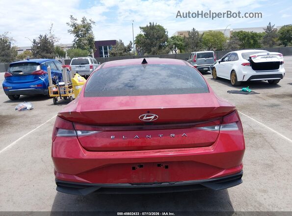 KMHLL4AG4NU349763 2022 HYUNDAI ELANTRA Red 