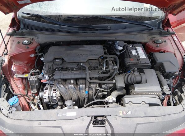KMHLL4AG4NU349763 2022 HYUNDAI ELANTRA Red Rear view