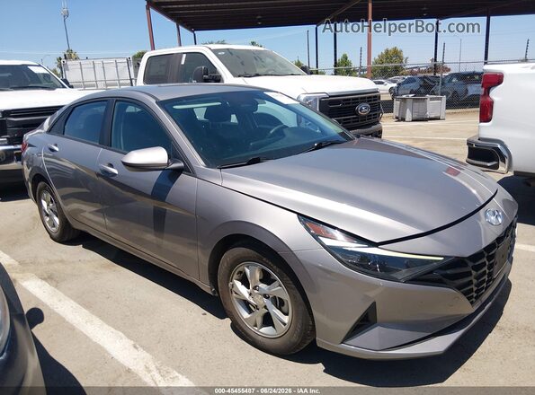 KMHLL4AG4PU539467 2023 HYUNDAI ELANTRA Gray Вид задньої частини салону