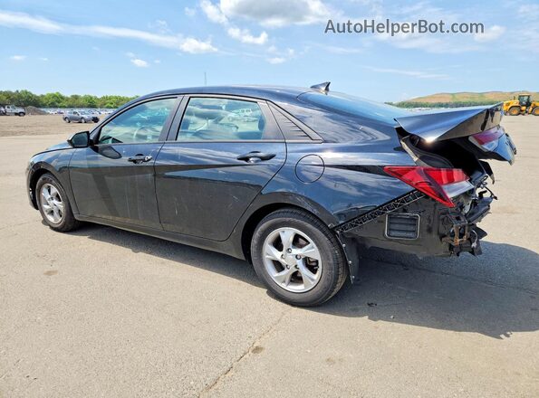 KMHLL4AG5MU105165 2021 HYUNDAI ELANTRA Black Tył lewy