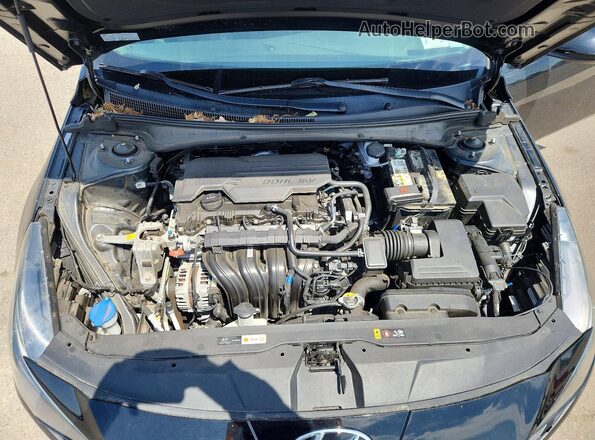 KMHLL4AG5MU105165 2021 HYUNDAI ELANTRA Black Widok wnętrza z tyłu