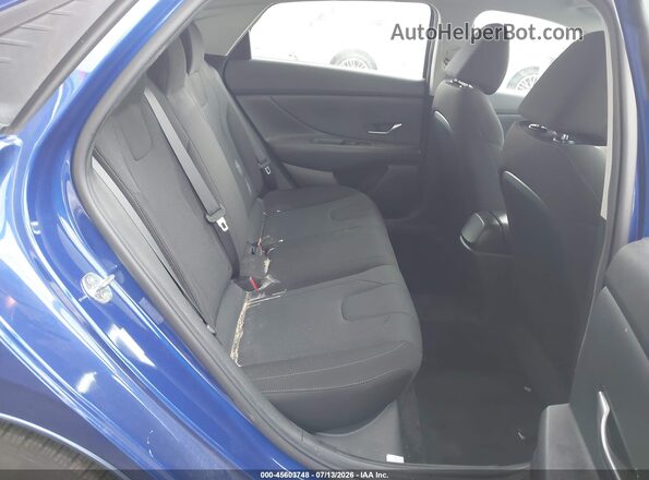 KMHLL4AG6MU141589 2021 HYUNDAI ELANTRA Blue Widok naklejki z numerem VIN
