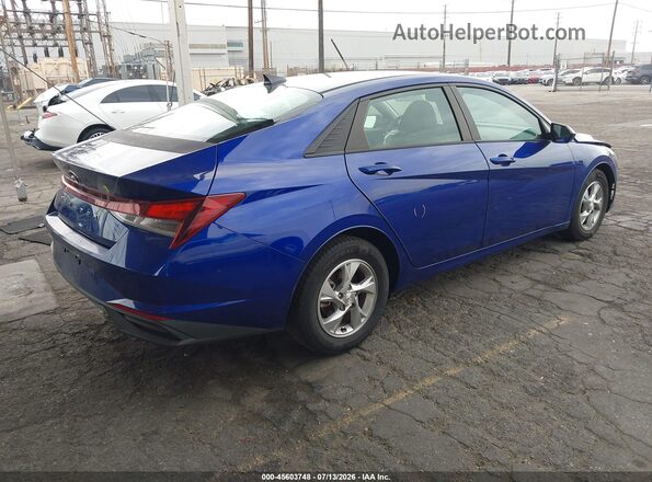 KMHLL4AG6MU141589 2021 HYUNDAI ELANTRA Blue Tył prawy