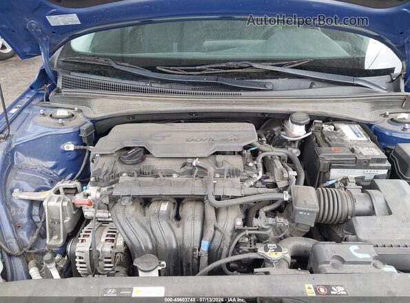 KMHLL4AG6MU141589 2021 HYUNDAI ELANTRA Blue Widok z tyłu