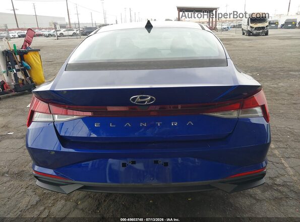 KMHLL4AG6MU141589 2021 HYUNDAI ELANTRA Blue 