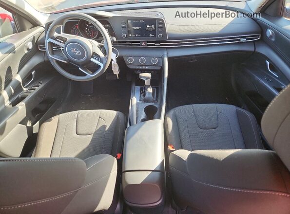 KMHLL4AG6PU379382 2023 HYUNDAI ELANTRA Red წინა პანელის ხედი