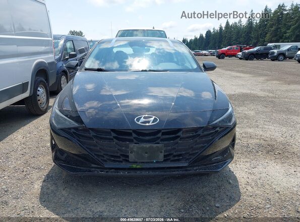 KMHLL4AG6PU544783 2023 HYUNDAI ELANTRA Черный Вид щитка приборов
