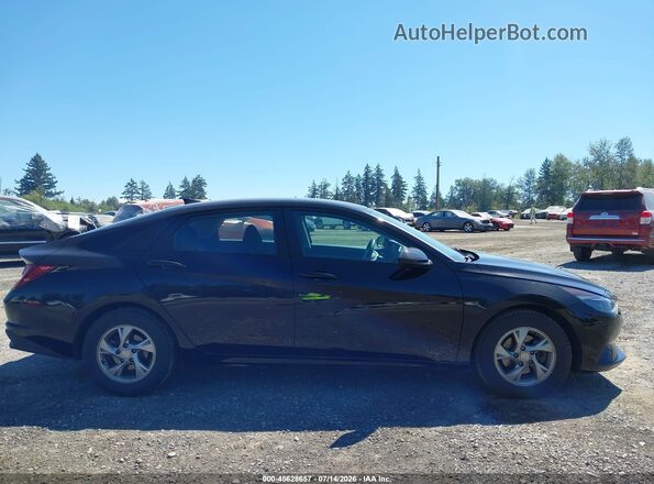 KMHLL4AG6PU544783 2023 HYUNDAI ELANTRA Черный Вид задней части салона