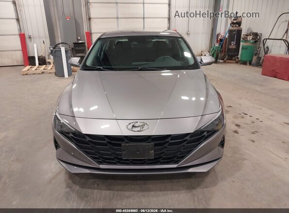 KMHLL4AG6PU547554 2023 HYUNDAI ELANTRA Silver Rear interior view