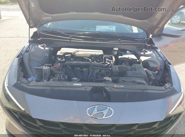 KMHLL4AG6PU550910 2023 HYUNDAI ELANTRA Gray უკანა ხედი