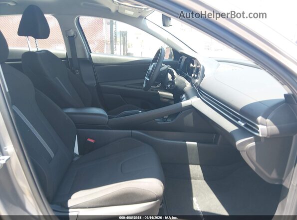 KMHLL4AG6PU556030 2023 HYUNDAI ELANTRA Серый Вид салона спереди