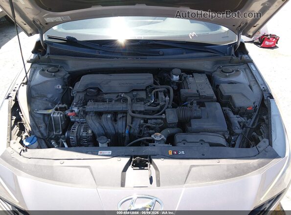 KMHLL4AG6PU556030 2023 HYUNDAI ELANTRA Серый Вид сзади
