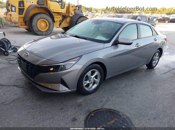 KMHLL4AG7PU550088 2023 HYUNDAI ELANTRA Gray Передня ліва чверть