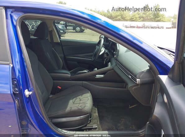 KMHLL4AG8MU163075 2021 HYUNDAI ELANTRA Blue Вид салону спереду