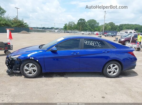 KMHLL4AG8MU163075 2021 HYUNDAI ELANTRA Blue Панорамний вид салону 360°