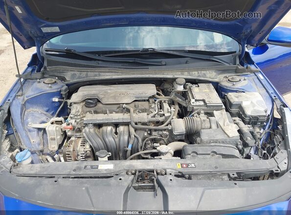 KMHLL4AG8MU163075 2021 HYUNDAI ELANTRA Blue Вид ззаду