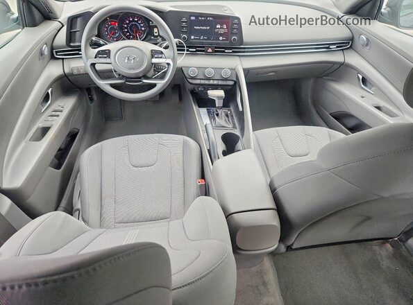 KMHLL4AG8NU308701 2022 HYUNDAI ELANTRA Черный Вид панели приборов