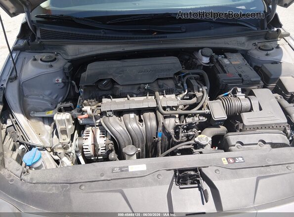 KMHLL4AG8PU538550 2023 HYUNDAI ELANTRA Gray Widok z tyłu