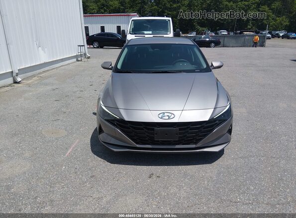 KMHLL4AG8PU538550 2023 HYUNDAI ELANTRA Gray Widok wnętrza z tyłu