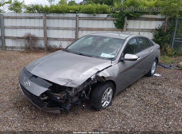 KMHLL4AG8PU543232 2023 HYUNDAI ELANTRA Серебряный Передняя левая четверть