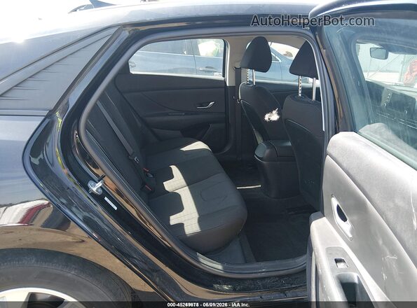 KMHLL4AG8PU561486 2023 HYUNDAI ELANTRA Black Вид наклейки з VIN-кодом