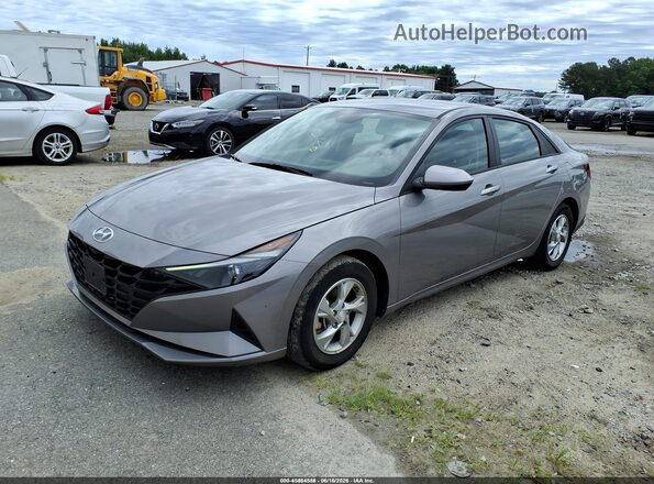 KMHLL4AG8PU572441 2023 HYUNDAI ELANTRA Серый Передняя левая четверть
