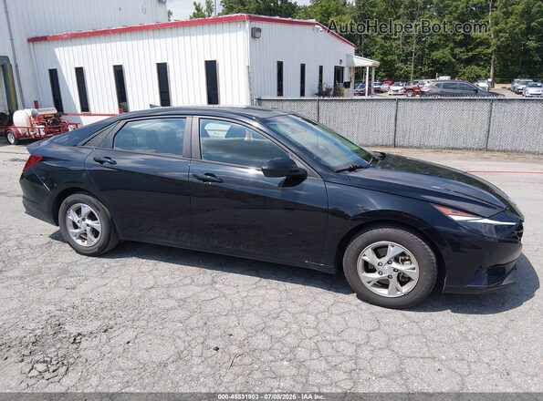 KMHLL4AG8PU574724 2023 HYUNDAI ELANTRA Black Widok wnętrza 360 stopni
