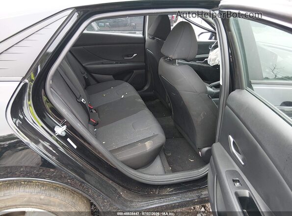 KMHLL4AG8PU603879 2023 HYUNDAI ELANTRA Black VIN sticker view