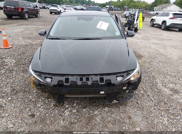 KMHLL4AG8PU603879 2023 HYUNDAI ELANTRA Black Rear interior view