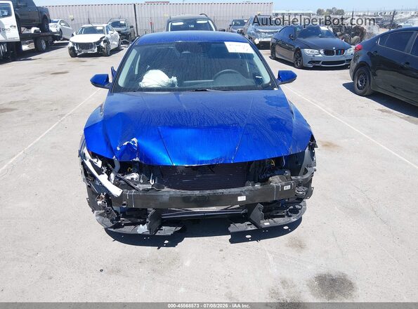 KMHLL4AG8PU633223 2023 HYUNDAI ELANTRA Blue უკანა სალონის ხედი