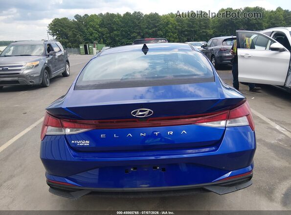 KMHLL4AG9NU329105 2022 HYUNDAI ELANTRA Blue 