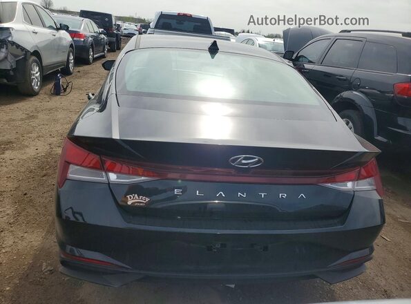 KMHLL4AG9PU546513 2023 HYUNDAI ELANTRA Black Rear view