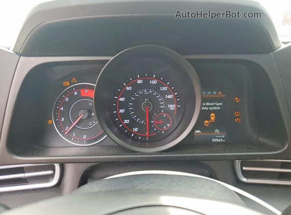 KMHLL4AG9PU546513 2023 HYUNDAI ELANTRA Black Instrument cluster view