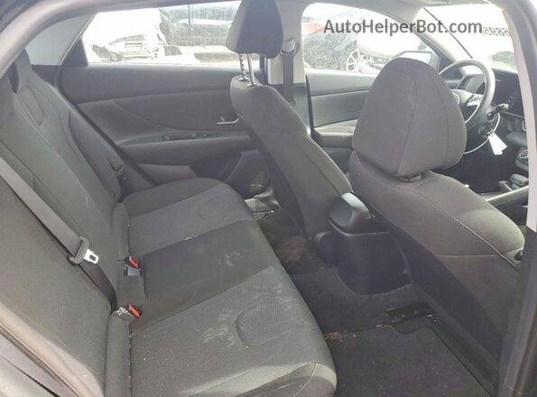KMHLL4AG9PU546513 2023 HYUNDAI ELANTRA Black Rear seats view