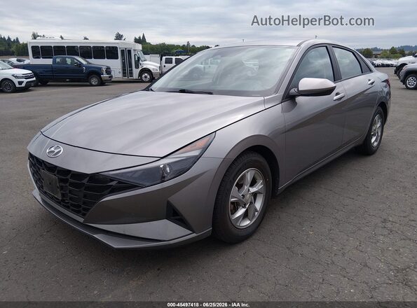 KMHLL4AG9PU548875 2023 HYUNDAI ELANTRA Gray Vista tres cuartos delantera izquierda
