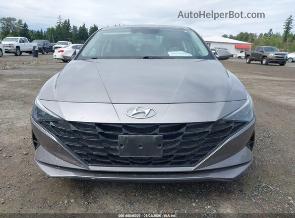 KMHLL4AG9PU555213 2023 HYUNDAI ELANTRA Gray Vista del cuadro de instrumentos