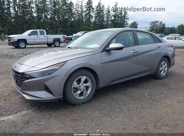 KMHLL4AG9PU555213 2023 HYUNDAI ELANTRA Gray Vista tres cuartos delantera izquierda