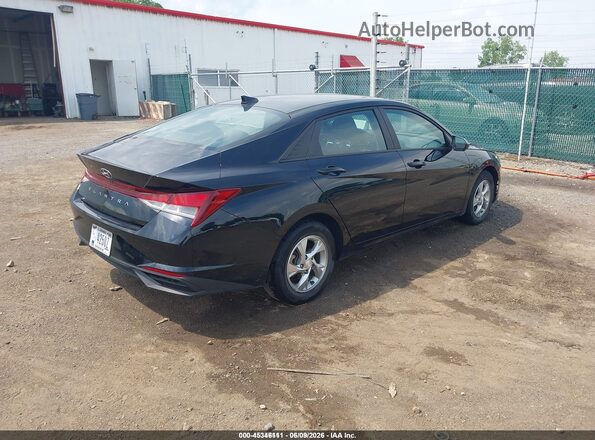 KMHLL4AG9PU561481 2023 HYUNDAI ELANTRA Black Հետևի աջ
