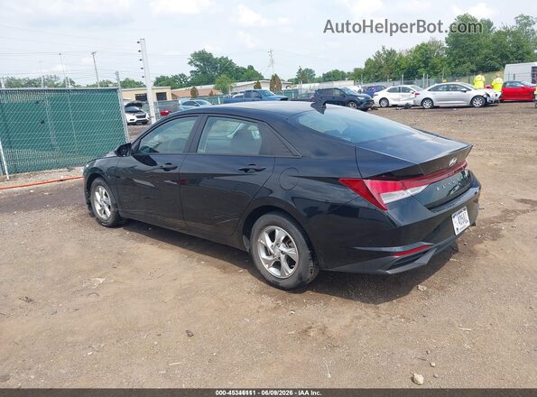 KMHLL4AG9PU561481 2023 HYUNDAI ELANTRA Black Հետևի ձախ