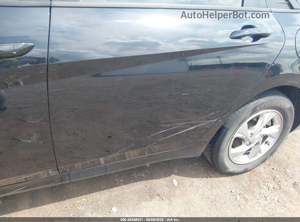 KMHLL4AG9PU561481 2023 HYUNDAI ELANTRA Black Սալոնի 360 աստիճան տեսք