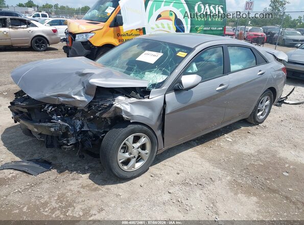 KMHLL4AG9PU581942 2023 HYUNDAI ELANTRA Серый Передняя левая четверть