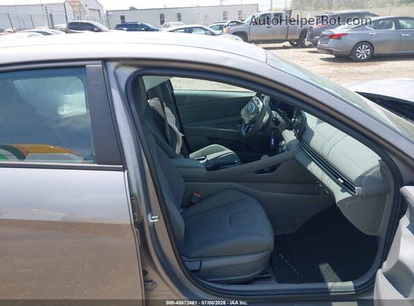 KMHLL4AG9PU581942 2023 HYUNDAI ELANTRA Серый Вид салона спереди