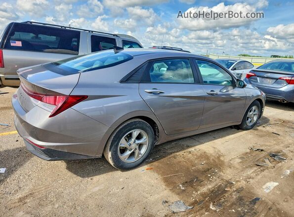 KMHLL4AGXMU072017 2021 HYUNDAI ELANTRA Gray უკანა მარჯვენა